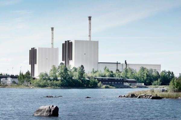 Bild på kärnkraftverket i Forsmark.